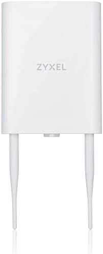 Zyxel Point d'accès extérieur WiFi6 AX1800 (802.11ax Double Bande), WiFi, Smart Mesh, classé IP55 et MU-MIMO, PoE, administrable Via l'app Nebula/Cloud ou Mode Autonome [NWA55AXE] Fiche Technique et Prix au Maroc