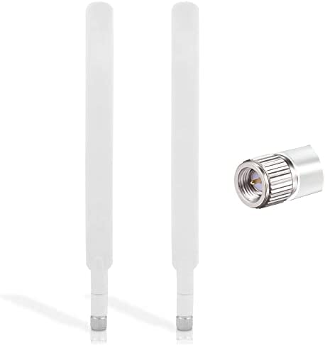 2 Pièces SMA 4G LTE Antenne SMA Mâle Cellulaire WiFi Antenna 10dBi Haut Gain Routeur Antenne Amplificateur de Signal pour Mobile Huawei Netgear ZTE 3G/4G LTE Routeur Modem Caméra IP de Sécurité Fiche Technique et Prix au Maroc