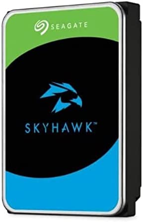 Seagate Skyhawk, 4 to, Disque Dur Interne de vidéosurveillance, 3.5", SATA 6 Go/s, 256 Mo de mémoire Cache, pour système de caméras de sécurité, 3 Ans Services Rescue en Interne (ST4000VX016) Fiche Technique et Prix au Maroc