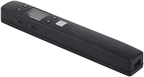 Scanner Portable, 300/600/1050DPI Double Mode Format A4 JPEG PDF Photo Scanner Large Application pour Brouillon (Noir) Fiche Technique et Prix au Maroc