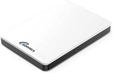 Sonnics 1TB USB 3.1 Type C Externes Portable Durs Disques pour Fenêtres PC, Mac, Smart TV, Xbox One/Série X & PS4 /PS5, Blanc Fiche Technique et Prix au Maroc
