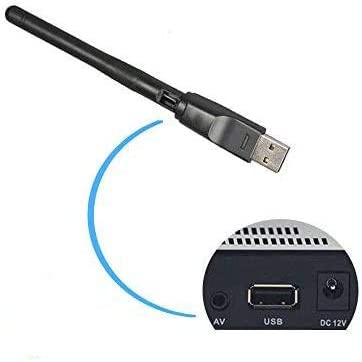 WeChip Clé USB WiFi, Adaptateurs USB WiFi Dual Bande 2.4G 150Mbps USB 2.0 WiFi Wireless Adaptateur avec 2dBi Antenne, Compatible avec Win 10/8/7/XP/Vista/2000/Mac Os X 10.4-10.12.1 Fiche Technique et Prix au Maroc