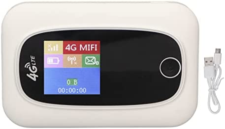Point D'accès WiFi Mobile, Appareil de Point D'accès WiFi débloqué 4G LTE, Routeur WiFi Portable avec Emplacement pour Carte SIM pour Prise en Charge des Voyages Avis, Fiche Technique et Prix au Maroc