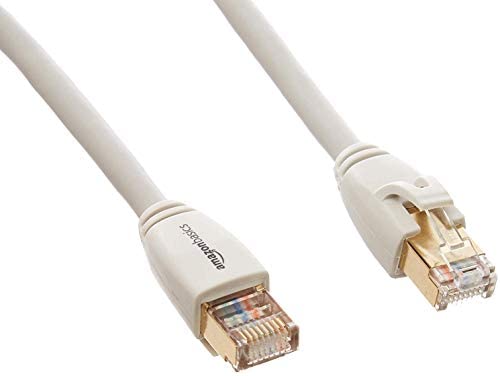 Amazon Basics HL-007288 RJ45 Câble réseau Ethernet RJ45 catégorie,3.04 mètres, Gris Avis, Fiche Technique et Prix au Maroc