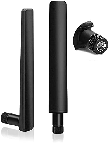 Antenne 5G LTE 12DBI Intérieur SMA Mâle Mimo Omnidirectionnelle Signal WiFi Antenne Amplificateur,3G/4G/5G/GSM/GPRS,pour Routeur Réseau sans Fil,PCI,Caméra IP,Booster WiFi,Caméra Sécurité WiFi-2PCS Fiche Technique et Prix au Maroc