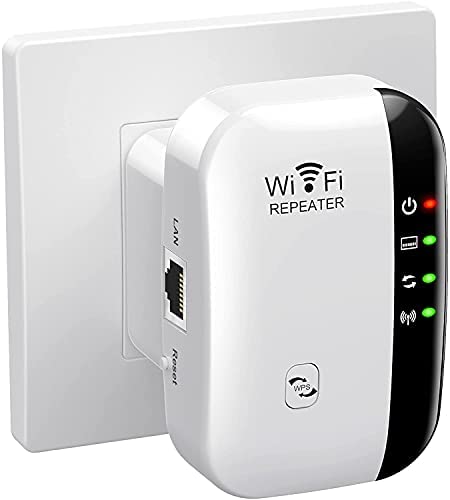 Répéteur WiFi Puissant 300Mbps Amplificateur WiFi Puissant 2.4GHz WiFi Range Booster avec Port Ethernet, WiFi Extender WiFi Booster Compatible 4 Modes, Compatible avec Toutes Les Box Interne Fiche Technique et Prix au Maroc