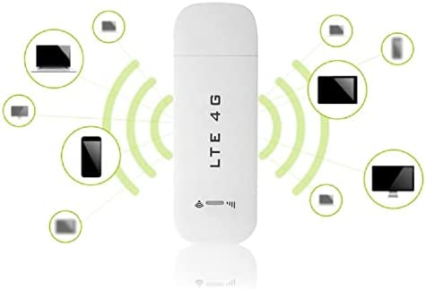 Hotspot Routeur WiFi,Routeur 4G LTE USB WiFi Hotspot 2.4G 100 Mbits/s WiFi Modem avec interface USB 2.1,interface de carte SIM,port de carte TF pour Windows 2000/2003/XP/Vista/7/10(avec fonction Wifi) Avis, Fiche Technique et Prix au Maroc
