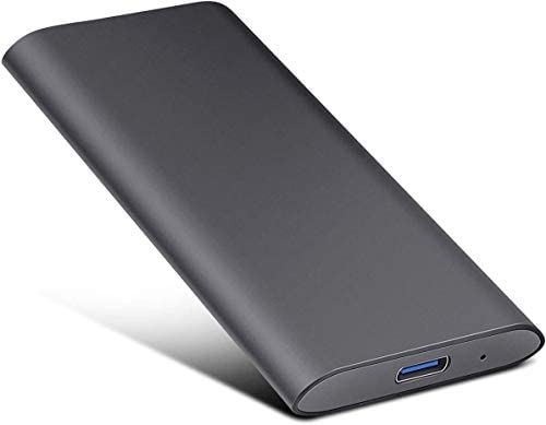 JAHURO 4 To External Disque dur USB 3.1 USB-C Portable HDD 4 To Disque dur External Mobile Storage 3-Year Rescue Service Compatible avec Mac, bureau, ordinateur portable, Android Fiche Technique et Prix au Maroc