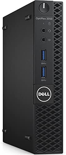 Dell Optiplex 3050 Mini PC Ordinateur de bureau Intel Core i7-6700 Ram 16 Go SSD 240 Go USB 3.0 HDMI Windows 10 Pro (reconditionné) Fiche Technique et Prix au Maroc