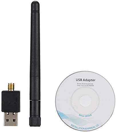 Carte réseau sans Fil, Adaptateur sans Fil USB WiFi Haute Vitesse RTL8188 150M, Carte LAN réseau avec antenne, Le Signal est Stable et Puissant Fiche Technique et Prix au Maroc