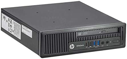 HP EliteDesk 800 G1 USDT - PC de bureau ultra fin, Core i5-4570s 3,40 GHz, 16 Go, 240 Go SSD, DVD-RW (reconditionné) Fiche Technique et Prix au Maroc