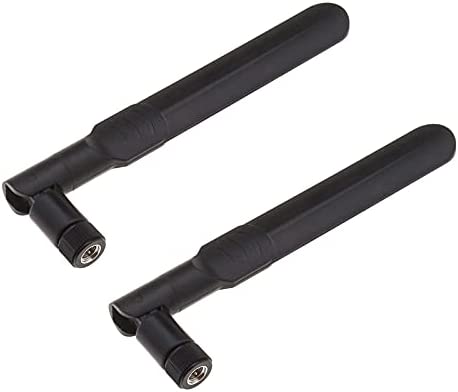 2X 8dBi 2.4-5.8Ghz Double Bande WLAN Routeur Carte WiFi Antenne Hotspot RP-SMA Connecteur Mâle Omnidirectionnel pour pour Caméra de Sécurité WiFi Routeur WiFi Dongle Carte PCI sans Fil Bluetooth Fiche Technique et Prix au Maroc