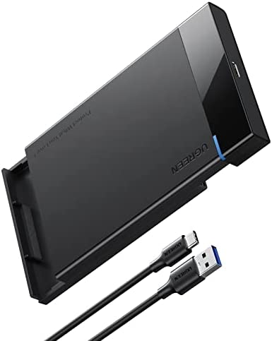 UGREEN USB C Boîtier Externe 2,5 Pouces Disque Dur SATA III II I HDD SSD USB 3.1 Gen 2 Type C 6Gbps UASP Supporte Windows Mac OS Linux, Câble USB A vers USB C Inclus Fiche Technique et Prix au Maroc