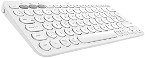 Logitech K380 Clavier Bluetooth Multifonction pour Windows, Apple iOS, ‎ Bluetooth, sans Fil, Design Compact, PC/Mac/Ordinateur Portable/Smartphone/Tablette, Blanc Fiche Technique et Prix au Maroc