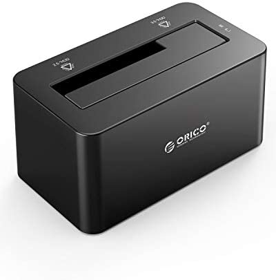 ORICO Boîtier Externe pour Disque Dur 2,5" / 3,5", Station d'accueil, USB 3.0, pour HDD SATA de 2,5/3,5 Pouces et SSD, Haute Vitesse 5 GB/s, sans Outil, jusqu'à 12 to Fiche Technique et Prix au Maroc