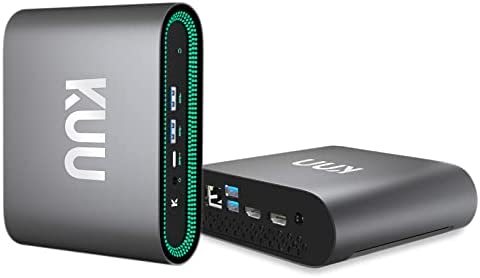 KUU Mini PC Mingar 3, Mini Ordinateur AMD Ryze 7 3750H Radeon RX Vega Windows 10 Pro, Mini Ordinateur 16 Go DDR4 M.2 de RAM + 512 Go SSD avec Double HDMIA, 5G WiFi Gaming Business Mini Computer Fiche Technique et Prix au Maroc