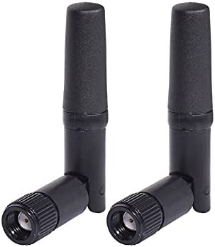 Eightwood Petite Antenne WiFi 2 Pièces Double Bande 2,4 GHz 5,8 GHz RP SMA Antenne pour PC Ordinateur de Bureau Carte PCIe Routeur WLAN Caméra de Recul sans Fil Fiche Technique et Prix au Maroc