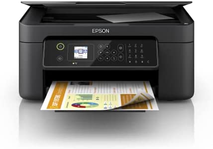 Epson Workforce WF-2820DWF | Imprimante Multifonction Wi -FI A4 avec Impression à Double Face (Duplex) et écran LCD | 3 en 1: Impression, copieur, Scanner | Impression Mobile, Noir Fiche Technique et Prix au Maroc