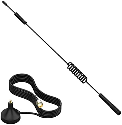 Antenne Amplificateur 4G LTE ISOI Antenne WiFi à Longue Portée Antenne Omnidirectionnelle TNT avec Base Magnétique Amplificateur Routeur 4G Mobile Modem WLAN pour Extérieur Intérieur Fiche Technique et Prix au Maroc