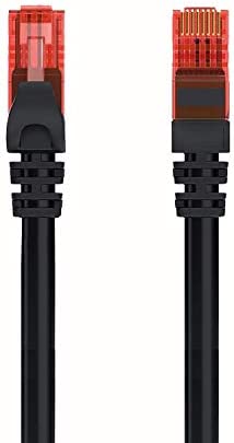 Welly Enjoy WY40153 3m CAT.6 Ethernet Câble Gigabit LAN Réseau - 2x fiches RJ45 - haute vitesse 10/100/1000 Mo/s - UTP - PC/Switch /Router/Modem /TV Box/Consoles de Jeux Vidéo - Colouer Noir Avis, Fiche Technique et Prix au Maroc