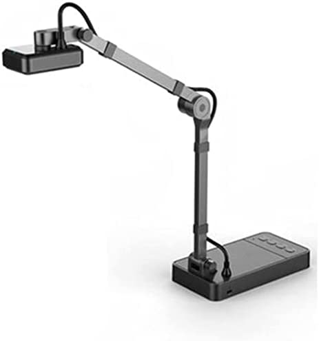 QInwenyan Document Scanner HD Enseignement HD Office HD Petit Maison Équipe en Ligne Enregistrement vidéo Vidéo Physique de Table Livre de Table pour la Classe (Couleur: 1, Taille: 259x50x80mm) Fiche Technique et Prix au Maroc