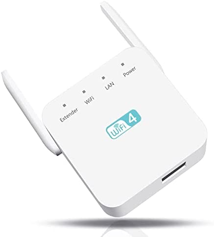 Répéteur WiFi Puissant 300Mbps Amplificateur WiFi Puissant 2.4GHz WiFi Booster avec Port Ethernet, WiFi Extender Compatible 4 Modes, Compatible avec Toutes Les Routeurs Avis, Fiche Technique et Prix au Maroc