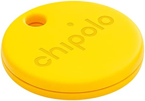Chipolo One (2020) - 1 Pack - Tracker Bluetooth pour clés. Localisateur d’Objets. Alertes Hors de Portée et Autres fonctionnalités gratuites. Compatible iOS et Android (Jaune) Fiche Technique et Prix au Maroc