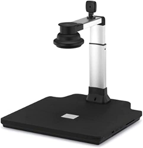 Qinwenyan Scanner de documents HD Dual Scanner Format A3 Mise au point Automatique Documents de bureau (Couleur : Argent, Taille : 34-44 x 34 x 32,5 cm) Fiche Technique et Prix au Maroc