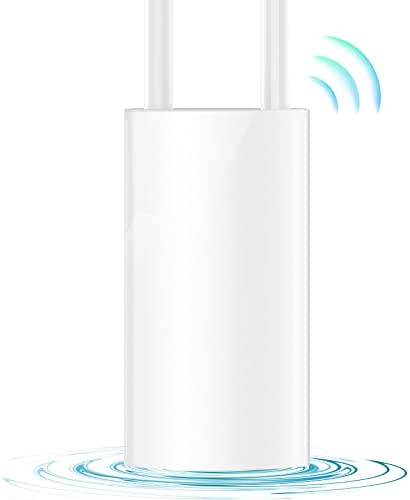 Outdoor Point d'accès WiFi 1200Mbps Haute Puissance Borne WiFi Imperméable IP66, 2 Port Ethernet Gigabit, Double Bande 5GHz & 2.4GHz Amplificateur Wi-FI Exterieur avec 2 Antennes, MU-MIMO, Support PoE Fiche Technique et Prix au Maroc