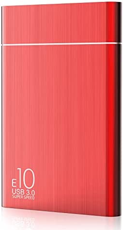 Disque Dur Externe 2to USB3.0 pour PC, Mac, Ordinateur de Bureaup Wii U, Xbox(2to, Rouge) Fiche Technique et Prix au Maroc