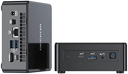 GEEKOM Mini PC, Mini IT8 SE, Intel Core i3-8109U, Jusqu'à 3,6 GHz, PC Bureau Windows 11 Pro Mini Ordinateur avec 8 Go Double Canal DDR4 256 Go SSD/HDMI2.0 4K UHD/VESA pour Travail/Étude/Films Fiche Technique et Prix au Maroc