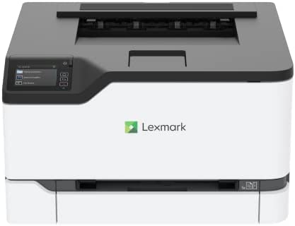 Lexmark C3426dw Imprimante Laser Couleur avec écran Tactile interactif, sécurité intégrale et Vitesse d'impression jusqu'à 24 ppm (40N9110), Blanc, Petit Format Fiche Technique et Prix au Maroc