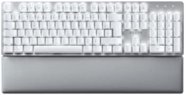 Razer Pro Type - Clavier professionnel sans fil ergonomique pour une productivité accrue au bureau (clavier de bureau sans fil USB pour PC / Mac, Bluetooth) Clavier AZERTY - Mercury Fiche Technique et Prix au Maroc