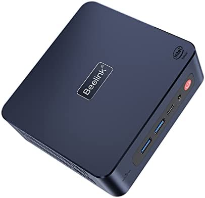 Beelink Mini PC U59 Pro avec 11 gen Intel Celeron N5105 (jusqu'à 2,9 GHz) 8GB RAM 500GB M.2 SSD Mini Ordinateur de Bureau, Triple Display, Dual LAN Ports, WiFi5, BT4,0 assemblé Fiche Technique et Prix au Maroc