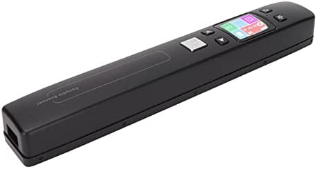 ciciglow Scanner de Documents Portable, Scanner Portable A4 300 600 1050DPI Scanner Photo Portable Mod Couleur Monochromatique pour Photos, Documents, Pages de Livre(Le Noir) Fiche Technique et Prix au Maroc