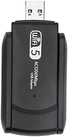 PUSOKEI Adaptateur WiFi USB pour PC,Adaptateur Réseau sans Fil 1300Mbps pour Ordinateur de Bureau avec Antenne Double Bande à Gain,Dongle WiFi pour Téléphone,Tablette, Ordinateur Portable Fiche Technique et Prix au Maroc