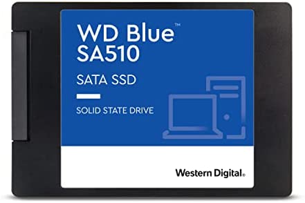 WD Blue SA510 250 Go 2.5" SATA SSD avec Une Vitesse de Lecture allant jusqu'à 555 Mo/s Fiche Technique et Prix au Maroc