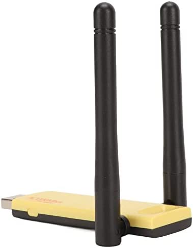 Carte Réseau USB, Adaptateur WiFi pour Ordinateur, Adaptateur WiFi USB sans Fil, Interface USB 3.0 2,4 GHz 5 GHz avec 2 Antennes à Gain élevé 3 DBi pour Ordinateur Portable Fiche Technique et Prix au Maroc