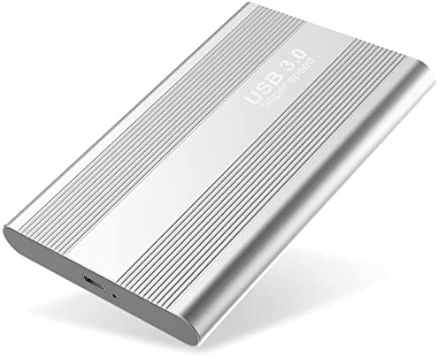 Yagte Disque Dur Externe 2to,Disque Dur Externe Portable 2.5" HDD USB3.0 Type-C Compatible avec Xbox, PC, Laptop,Desktop,Chromebook,TV.B(2To,Argent) Fiche Technique et Prix au Maroc