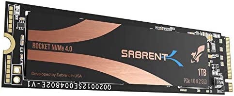 Sabrent M.2 NVMe SSD 1To Gen4, SSD Interne 5000Mo/s en Lecture, PCIe M2 4.0 2280, Disque Dur Interne Haute Performance, Compatible avec Les PC, Laptops and Desktops, NUC, TLC Nand (SB-RKTQ4-1TB) Fiche Technique et Prix au Maroc