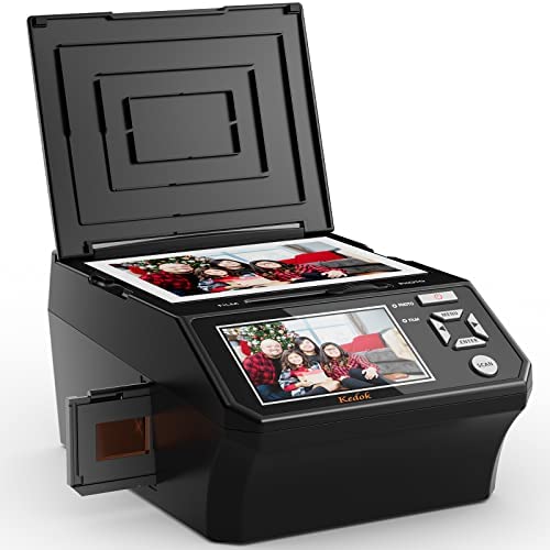 HD 22 MP Photo & Scanner de Diapositives et Négatifs 35 mm,110 Films/Photos Multifonction de Photos Scanner, avec Grand écran LCD 5", Convertir des Photos et des Films dans Les fichiers JPG numérique Fiche Technique et Prix au Maroc
