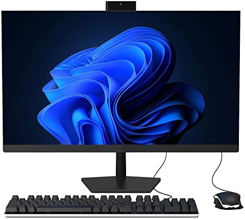 SAINTDISE Ordinateur de Bureau Tout-en-Un 27po FHD Black Intel Core i7-4785T,16GB RAM,512 Go SSD,Webcam Pop-up PC All-in-One Windows 11 Pro 6*USB 3.0 Ports 2.4G/5G Dual Band WiFi and Bluetooth 4.2 Fiche Technique et Prix au Maroc