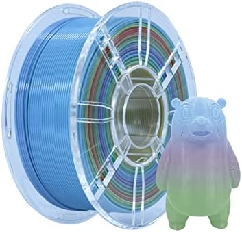 Filament PLA Plus (PLA+) pour imprimante 3D, filament PLA + 1,75 mm, 1 kg, filament PLA multicolore pour imprimante 3D, tolérance d'efficacité +/- 0,02 mm, arc-en-ciel Fiche Technique et Prix au Maroc