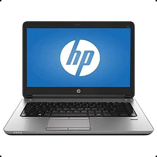 HP ProBook 640 G1 ordinateur portable 35,6 cm, Intel Core i5–4300 m 2.6 GHz, 8 Go de RAM, disque dur de 1 To, DVDRW, webcam, Windows 10 Pro 64bit (certifié reconditionné) Fiche Technique et Prix au Maroc