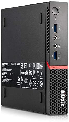 Lenovo ThinkCentre M900 Tiny Intel Quad Core i5 256 Go SSD Disque dur 8 Go mémoire Windows 11 ProBusiness Desktop Computer Mini PC (reconditionné) Fiche Technique et Prix au Maroc