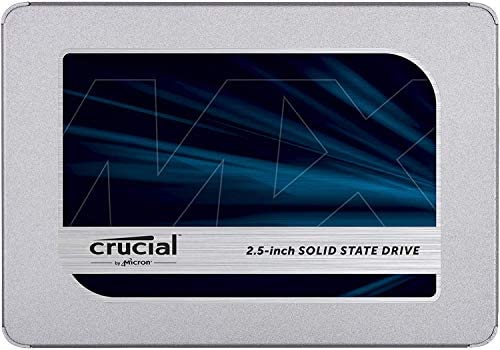 Crucial MX500 500Go 3D NAND SATA 2,5 pouces SSD interne - Jusqu’à 560 Mo/s - CT500MX500SSD1 Fiche Technique et Prix au Maroc