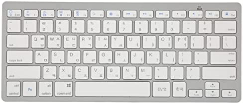 Clavier sans Fil, Mini Clavier Multilingue Ultra Fin à 78 Touches, Clavier PC Portable Universel Silencieux, pour Android/OS X/iOS/Windows, pour Mac, Etc.(coréen) Fiche Technique et Prix au Maroc