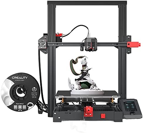 Imprimante 3D Creality Ender 3 Max Neo, Ender 3 Max Mise à Niveau avec Mise à Niveau Automatique CR Touch Double axe Z 32 Bits Carte mère silencieuse 300*300*320mm Fiche Technique et Prix au Maroc