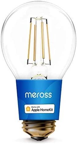 Ampoule LED Connectée, E27 Ampoule à Filament Edison Intelligente Compatible avec Apple HomeKit, Siri, Alexa et Google Home, 810 LM Ampoule WiFi Dimmable Blanc Chaud 2700K (Équivalente 60W) Fiche Technique et Prix au Maroc