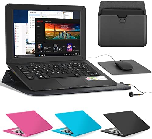 NMY 10,1" Ordinateur Portable Windows 10 Quad Core Fin Et LéGer 2 Go De Ram + 32 Go De Rom, Mini Ordinateur Portable Fin Et LéGer, Webcam HDMI Fiche Technique et Prix au Maroc